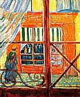 A Pork-Butchers Shop Seen from a Window by Vincent van Gogh